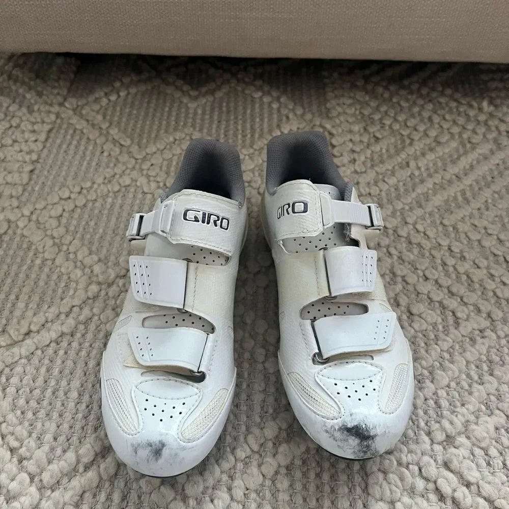 Giro White Cycling Shoes